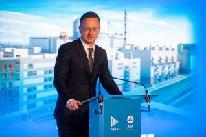 Ceremony of the first concrete pouring of Unit 5. Photo: Paks II. Ltd. / Vida Tünde