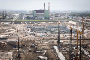A bird's eye view of the site on 17 October 2024. Photo: Paks II. Ltd.