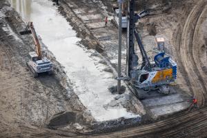 A bird's eye view of the site on 17 October 2024. Photo: Paks II. Ltd.