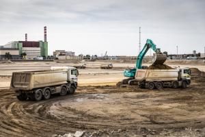 Soil excavation of unit 6 - 09 10 2023 - Photo: Paks II. Ltd.
