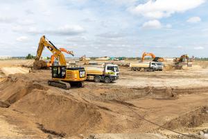 Soil excavation on 29.08.2022. Photo: Paks II. Ltd.