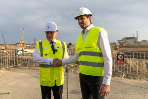 Alexey Likhachev and Levente Magyar – 22. 09. 2023. Photo: Paks II. Ltd.