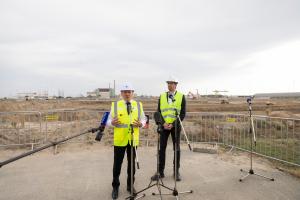 Alexey Likhachev and Levente Magyar – 22. 09. 2023. Photo: Paks II. Ltd.