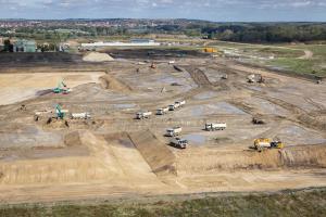 Soil excavation on 28.09.2022. Photo: Paks II. Ltd.