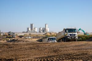 Soil excavation on 05.09.2023. Photo: Paks II. Ltd.