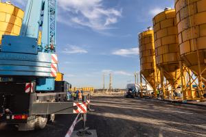 Soil consolidation works on 9 November 2023. Photo: Paks II. Ltd.